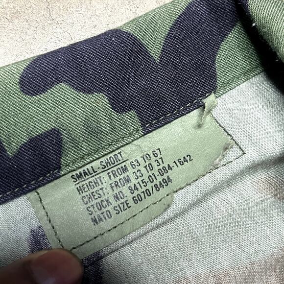 US Marines Camo Jacket Mens S Combat Iraq War 2006 - Picture 6 of 9